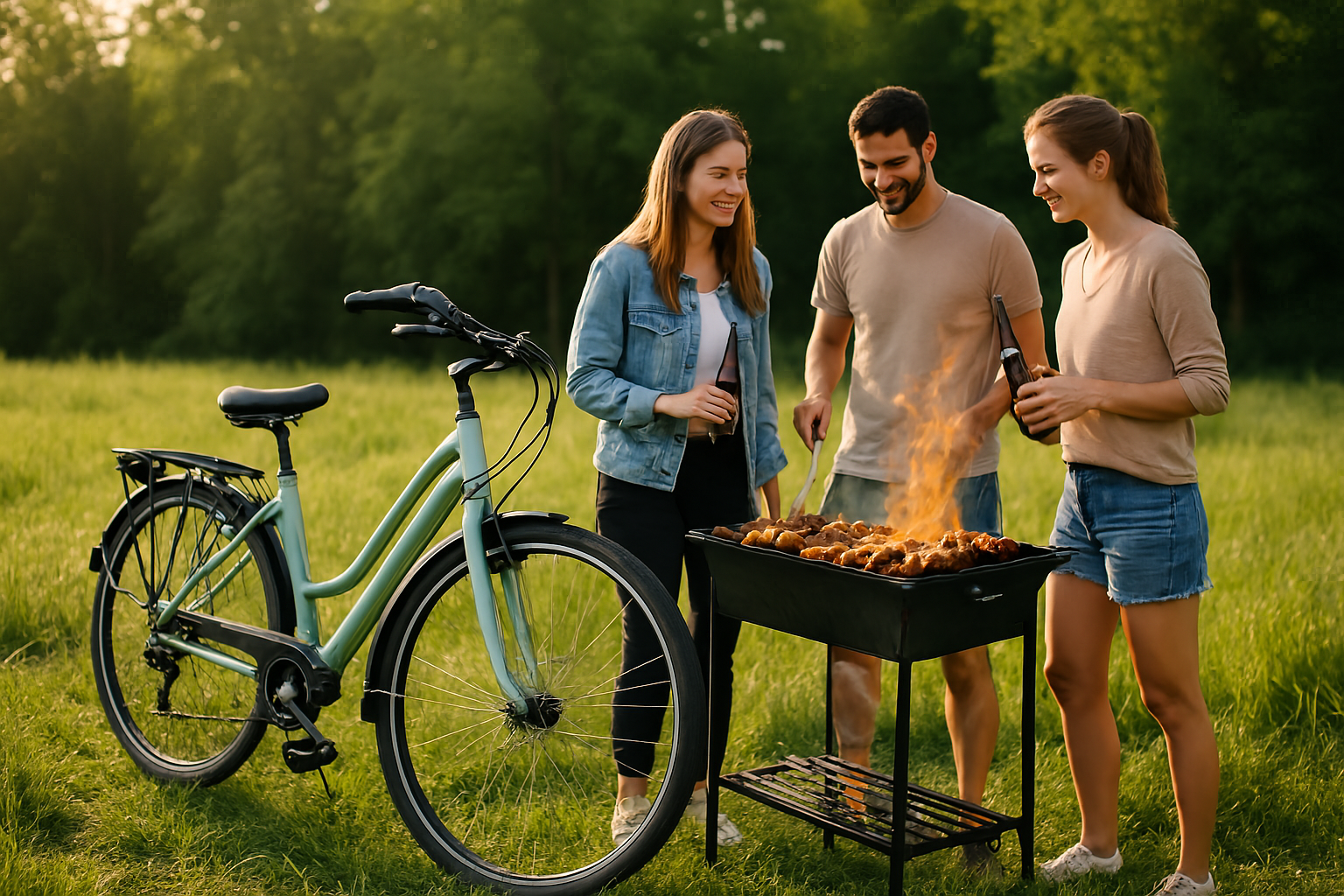 Barbecue arrangement